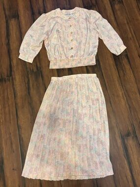70s/80s two piece set